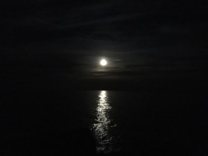 moon and water horizontal