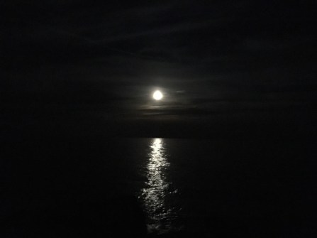 moon and water horizontal