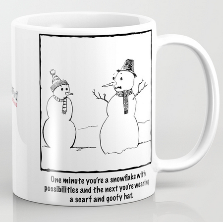Flawed Snowman MUG copy