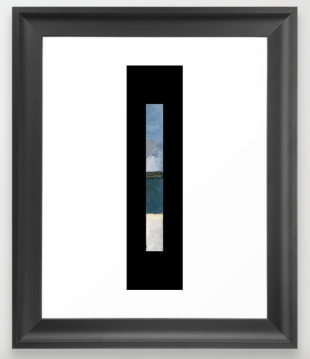 a slice of heaven FRAMED PRINT copy