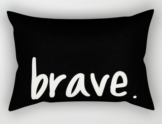 brave pillow copy