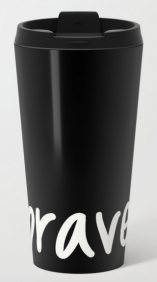 brave travel mug