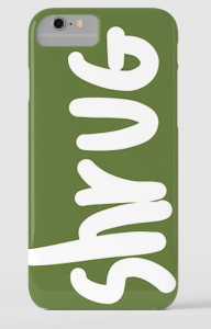 justshrugIPhoneCase copy