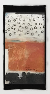 layered meditation BEACH TOWEL copy