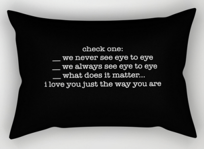 NeverSeeEyeToEye Rect pillow copy