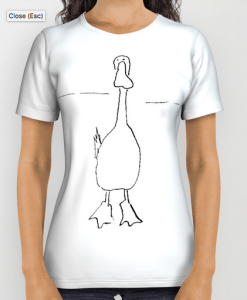 beanstalk duck ALLOVER PRINT SHIRT copy