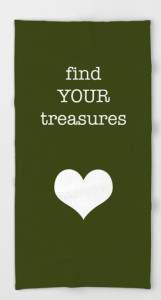 find your treasures BEACH TOWEL copy