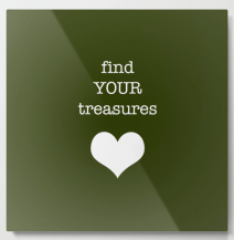 find your treasures METAL WALL ART copy