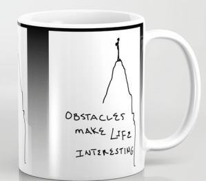obstacles MUG