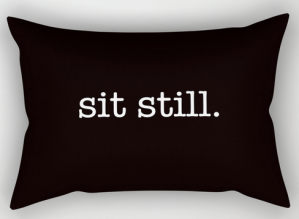 sit still RECT PILLOW