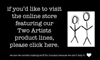 if you'd like to see TWO ARTISTS copy