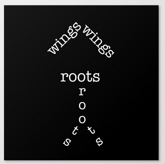 roots wings CANVAS