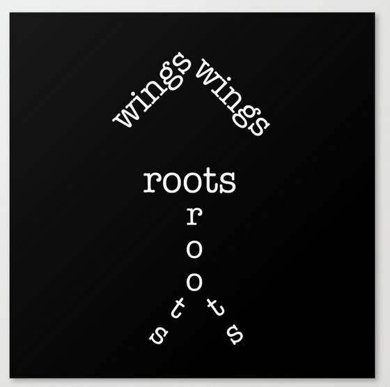 roots wings CANVAS