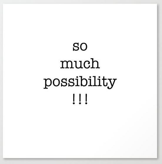 so much possibility CANVAS copy