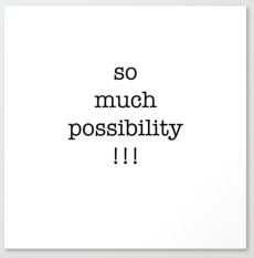 so much possibility CANVAS copy
