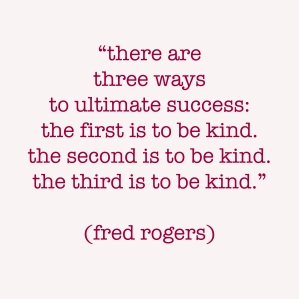 kindness mr rogers