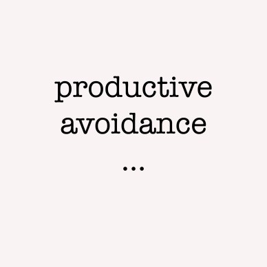 productive avoidance box