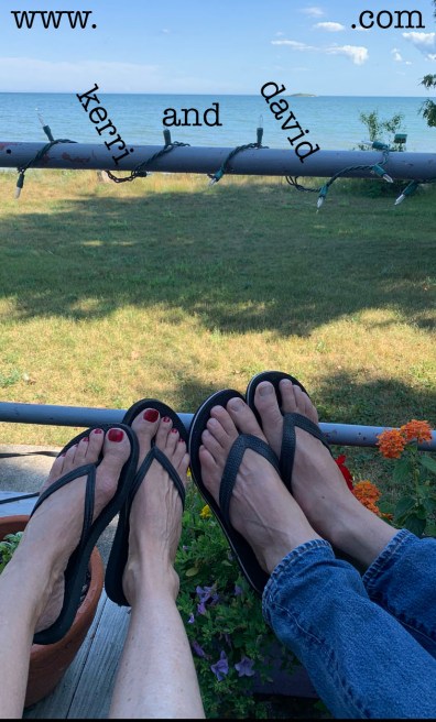 feet on deck WI website box