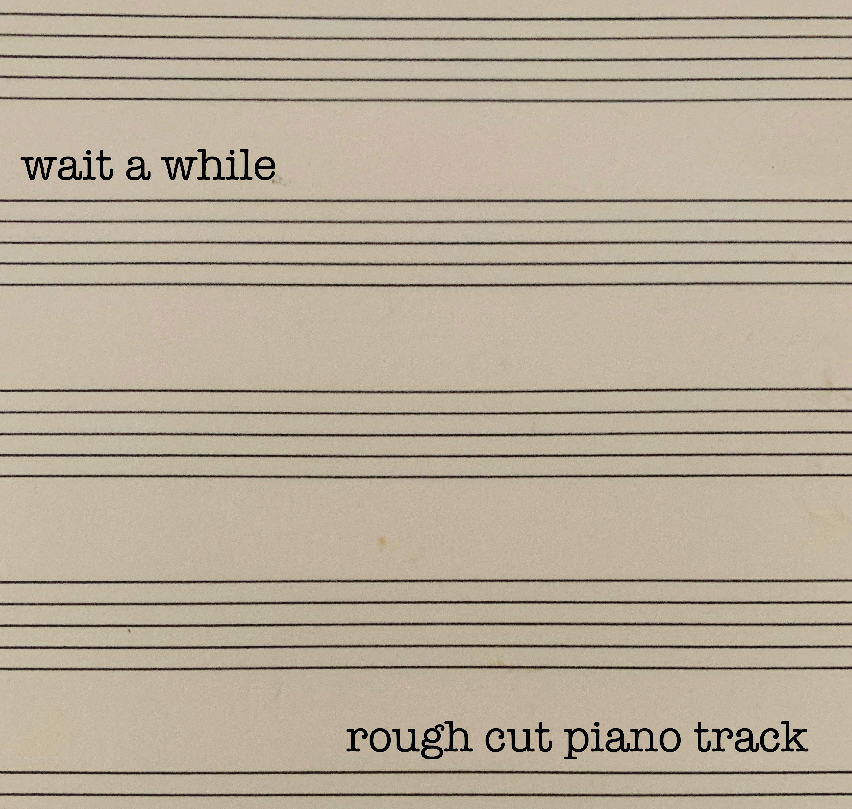 wait a while songbox