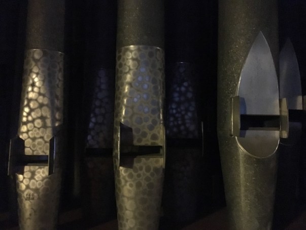 organ pipes