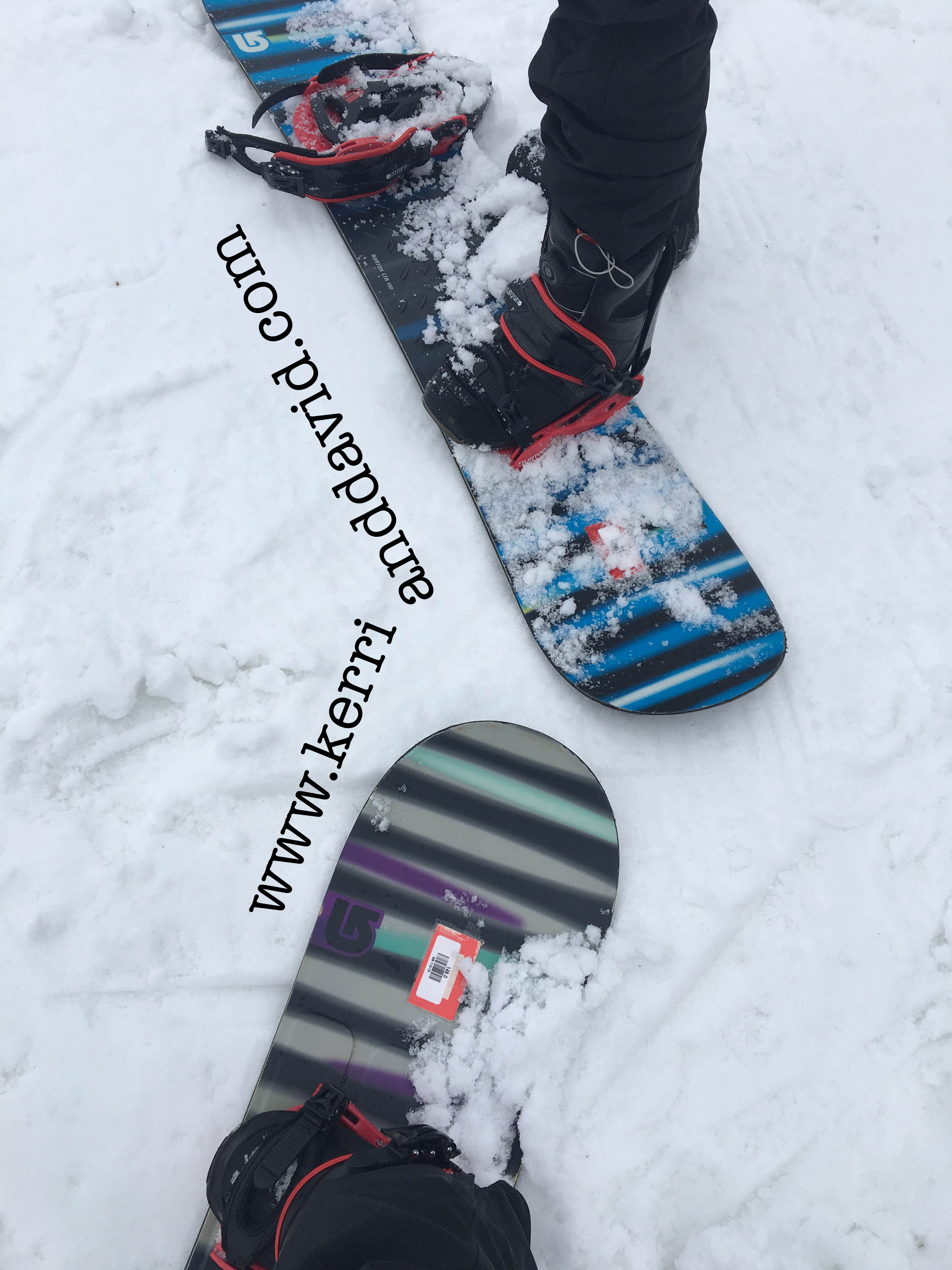 snowboards website box