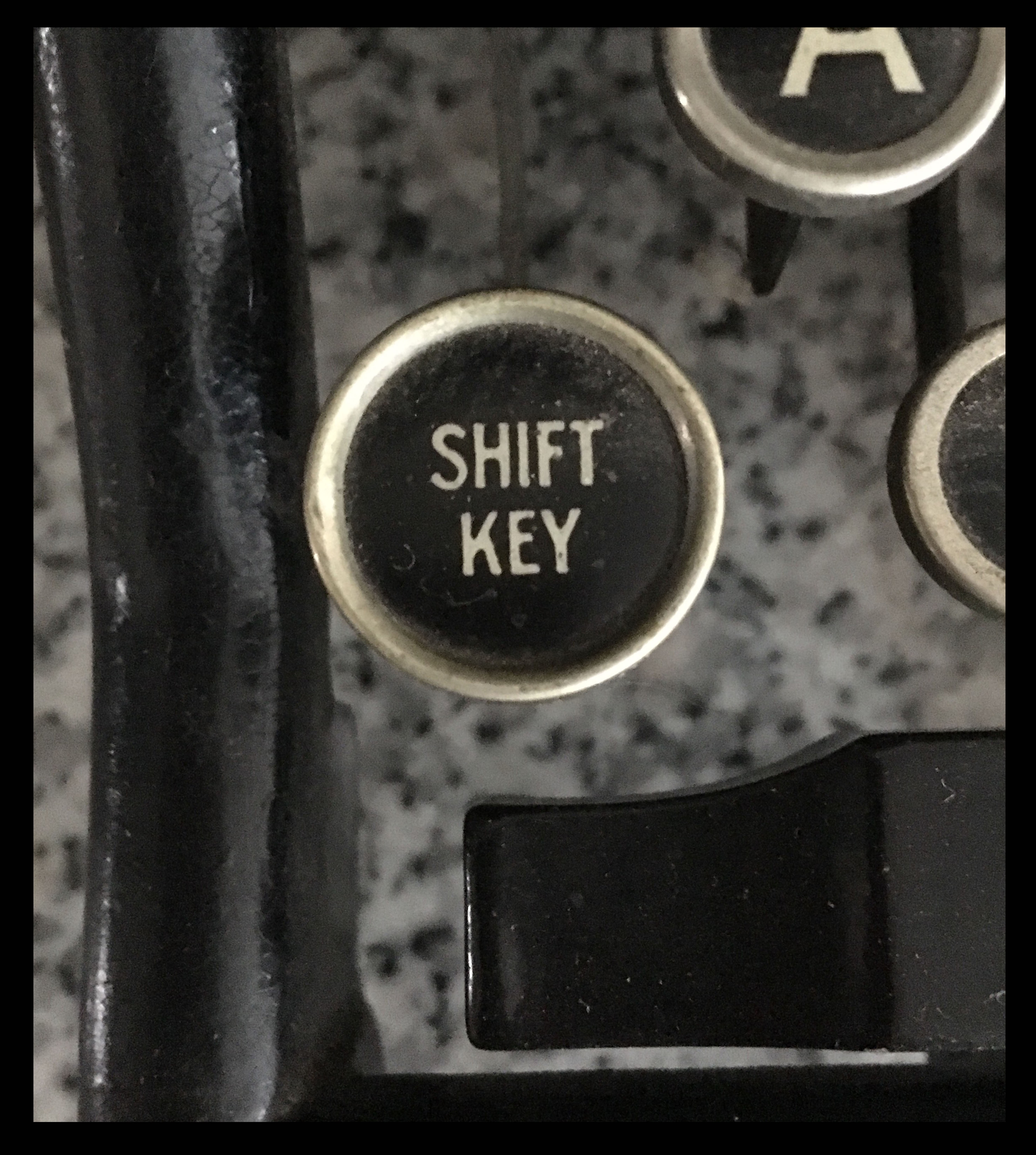 shift key framed